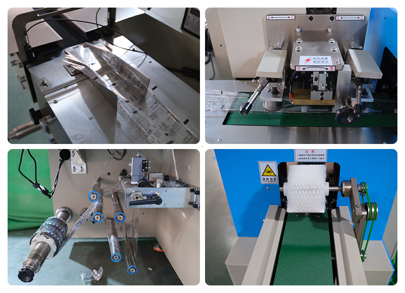 KD-260下走膜枕式包裝機-皮帶機機械細節(jié)