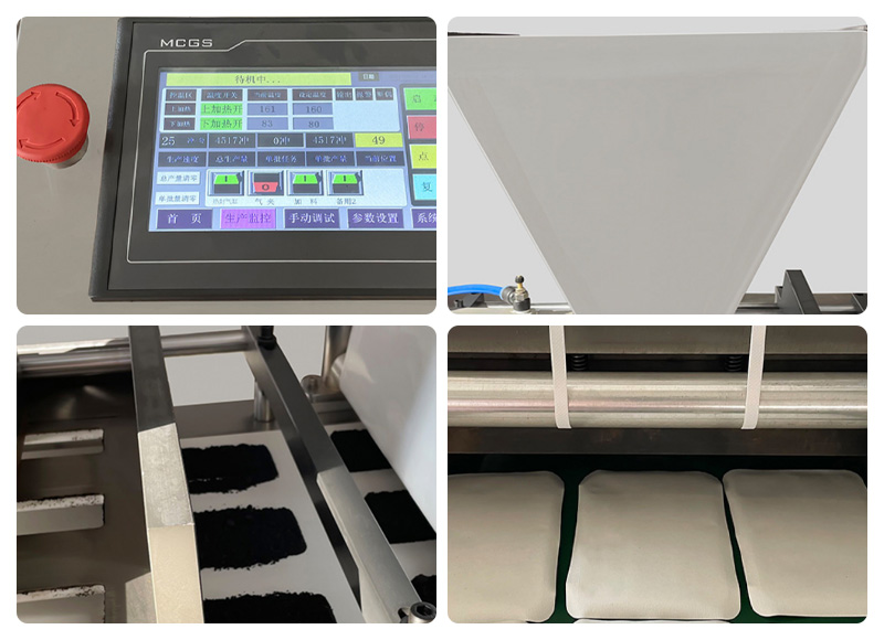 HY-330S全自動艾灸貼、膏藥熱敷貼、中藥熱灸貼包裝機(jī)機(jī)械細(xì)節(jié)