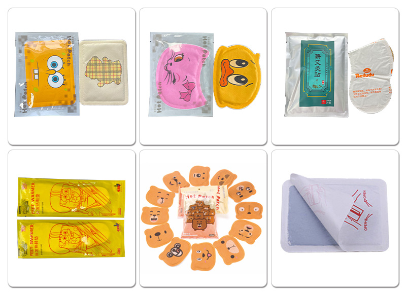 HY-330NB全自動暖貼 暖寶寶包裝機(jī)樣品