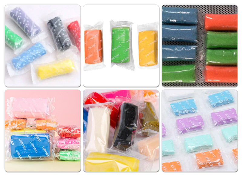 DZB-260單色橡皮泥全自動包裝機樣品